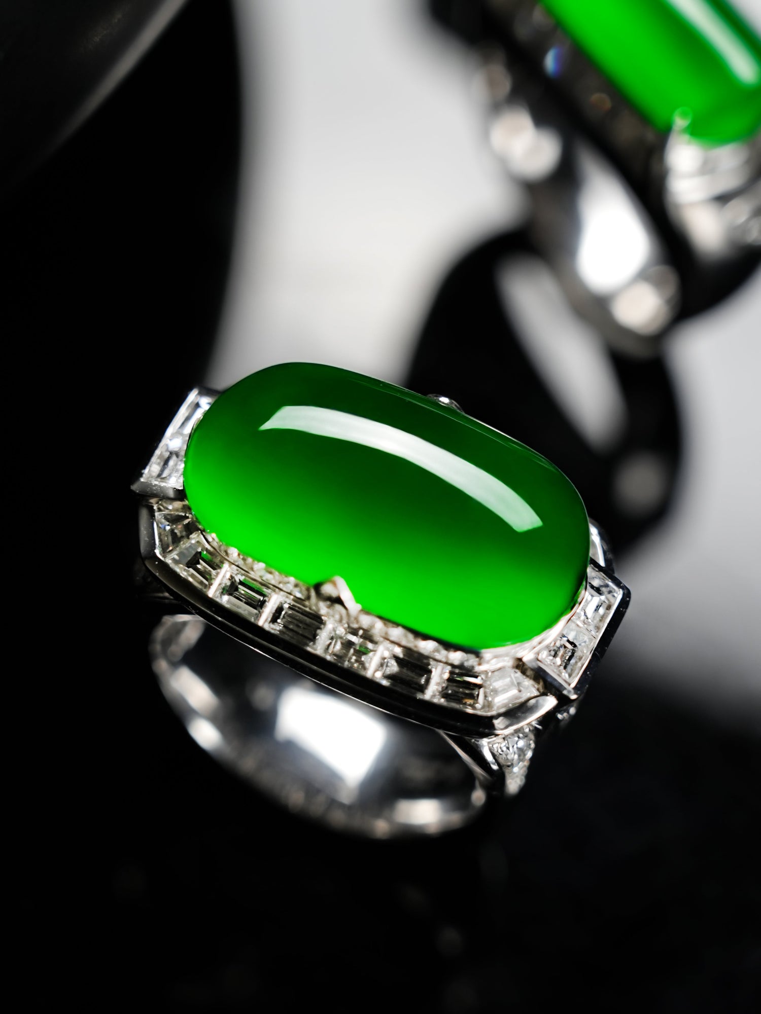 Natural Jadeite Rings